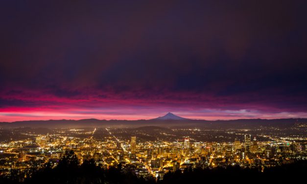 طلوع در پورتلند