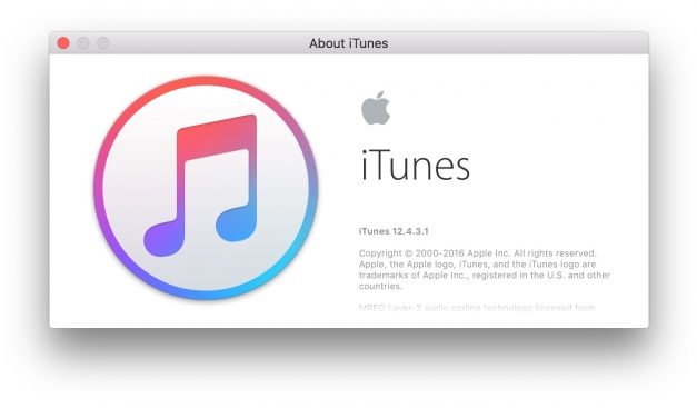 iTunes 12.4.3 عرضه شد