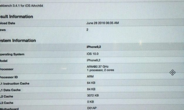 نتایج Geekbench آیفون ۷ پلاس فاش شدند