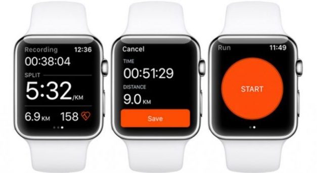 Strava با پشتیبانی از جی پی اس در اپل واچ سری 2