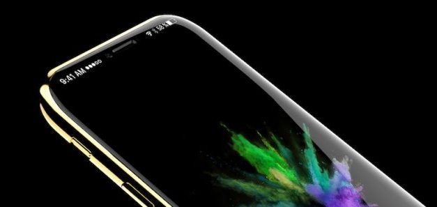 آیفون 8 با نمایشگر اولد خمیده و پورت USB C