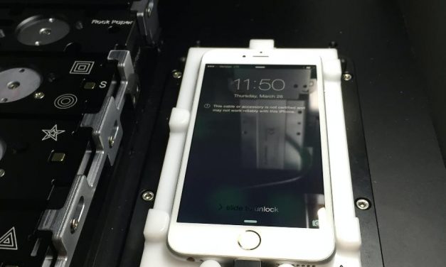 دستگاه مخفی کالیبره کردن آیفون