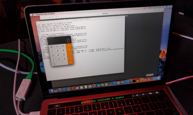 هک مک بوک پرو این بار در تاچ بار