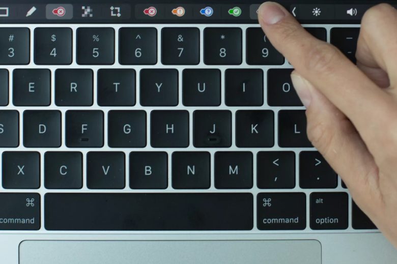 کلید های جدید تاچ بار در آپدیت Evernote