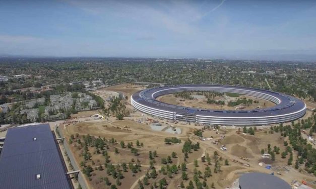 جدیدترین تصاویر هوایی از اپل پارک