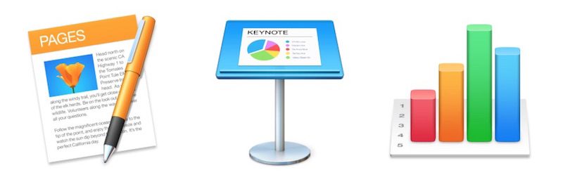 اپل آپدیت ها اپلیکیشن های Pages، Numbers و Keynote را منتشر کرد