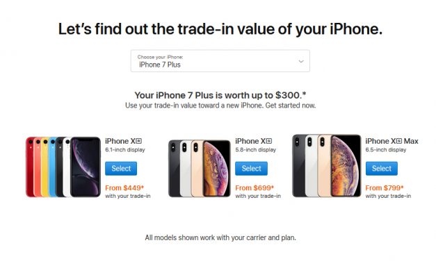 طرح تعویض آیفون های قدیمی با آیفون XR و XS با تخفیف 300 دلاری