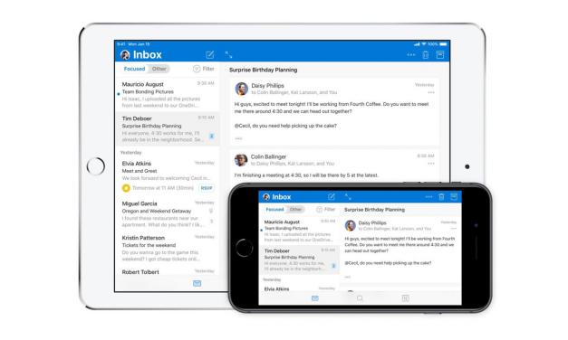 مایکروسافت نسخه بازطراحی شده اپ Outlook را در دسترس کاربران iOS قرار داد