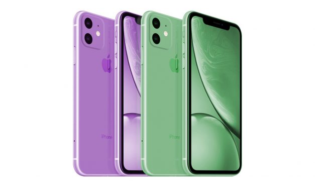 تصویری از رنگ های جدید آیفون XR2