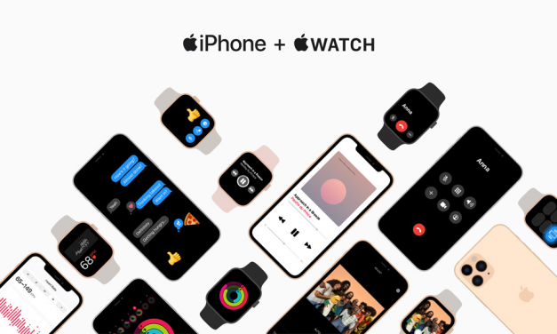 آیفون و اپل واچ در کنار یکدیگر