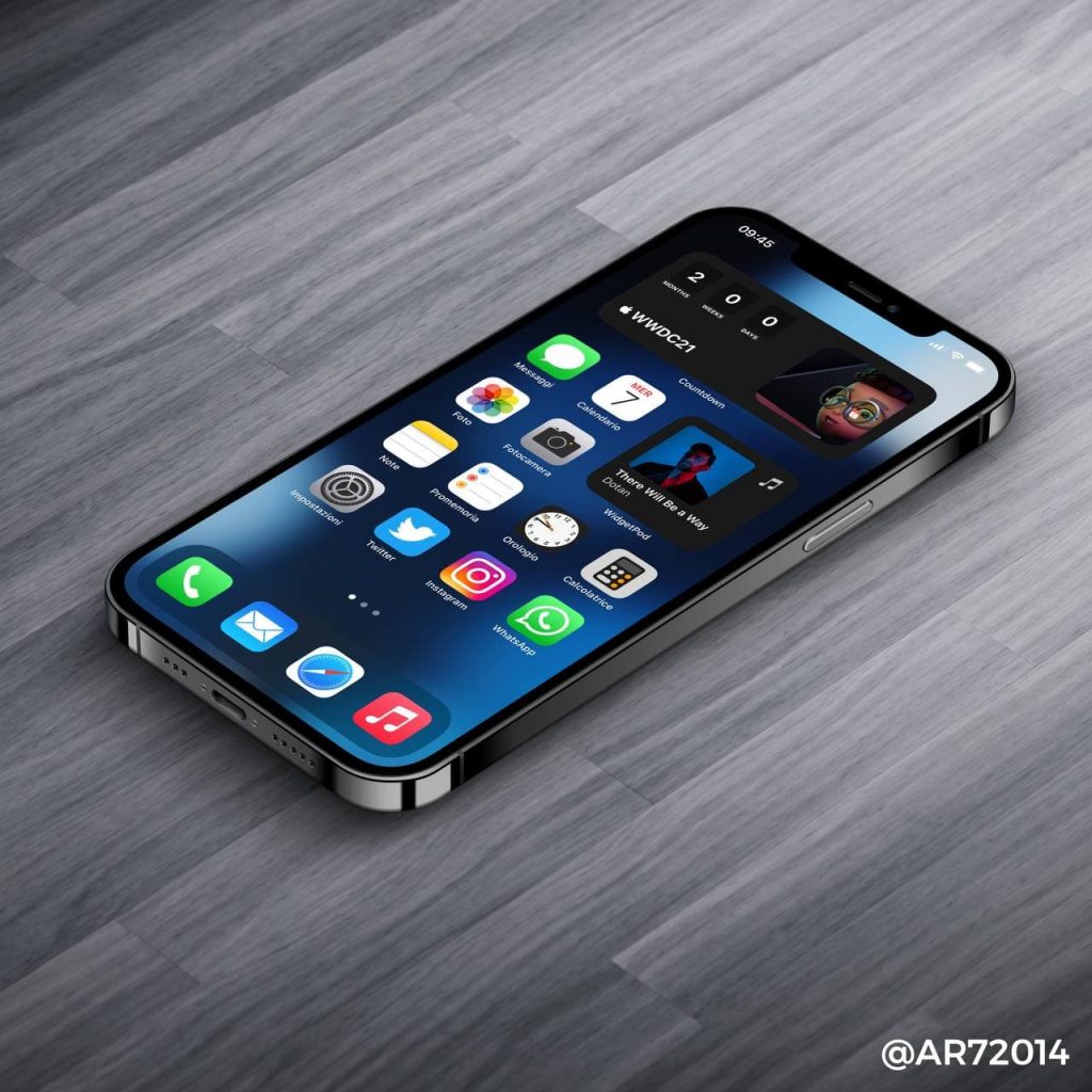 Preview iOS4 stock (Bokeh)