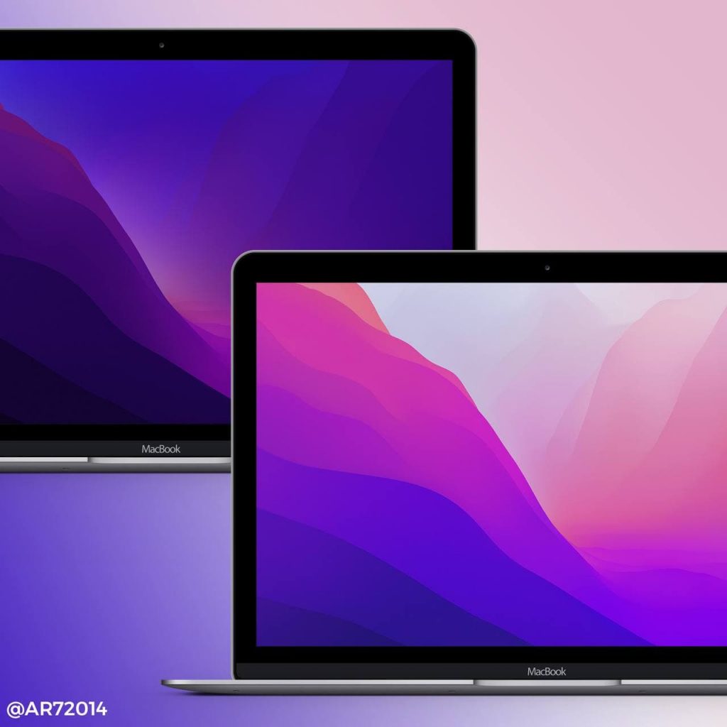 Preview MacOS Monterey (Light & Dark) Wallpaper 2