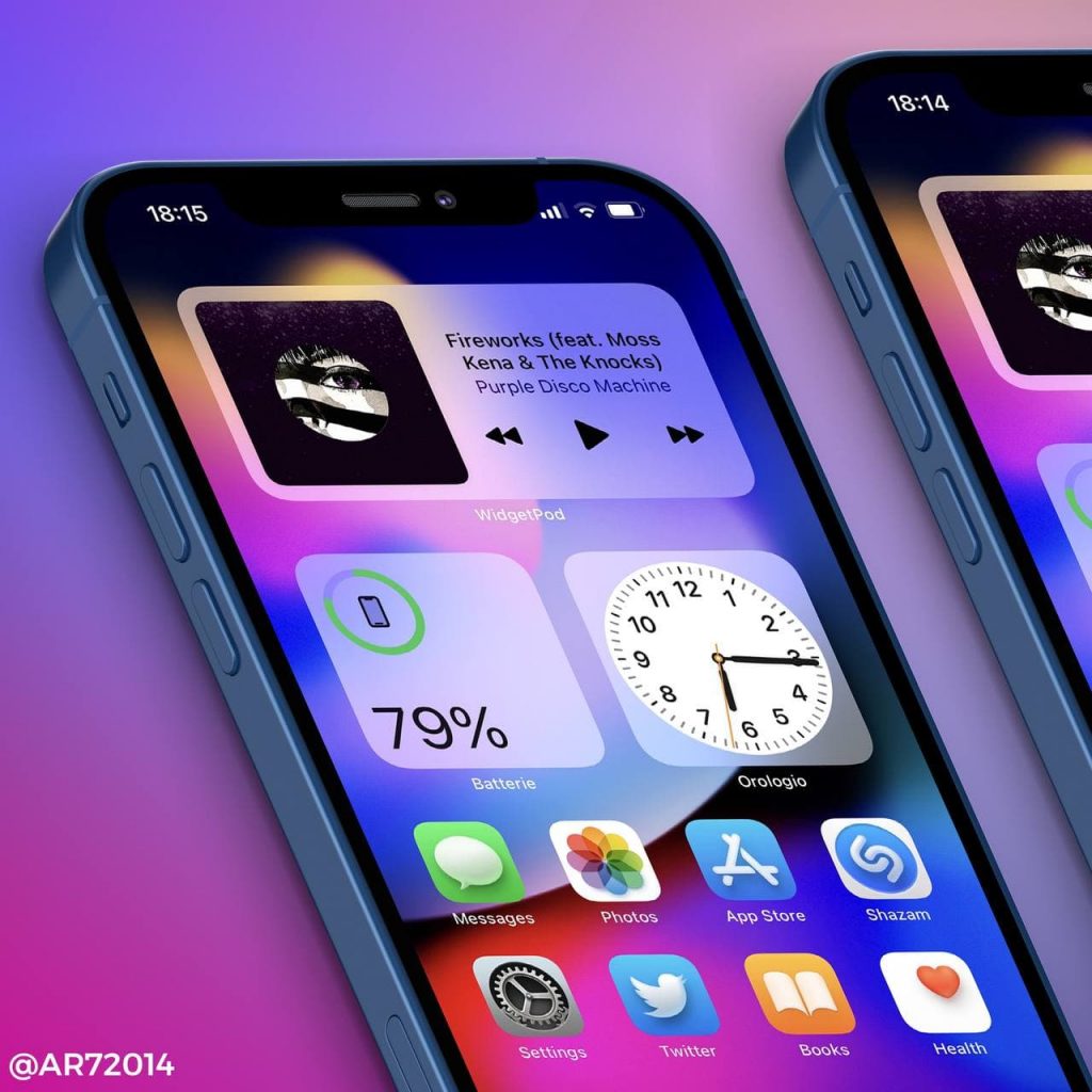 Preview iOS15 Concept v12 (based on iOS15) Wallpaper