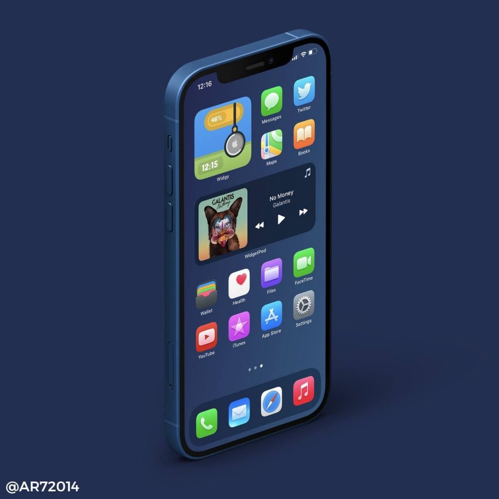 Fusion Gradient (Mirrored v7) Wallpaper 1