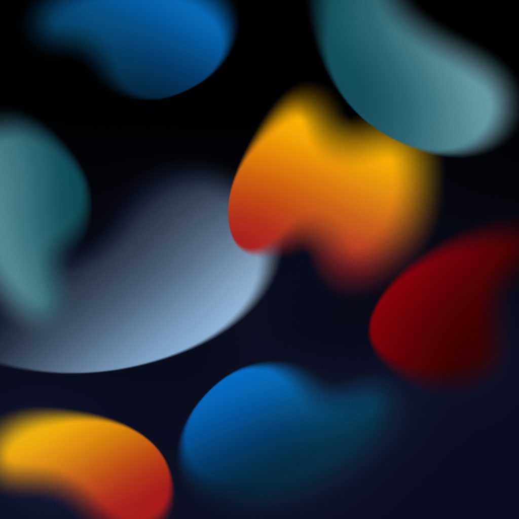 iOS15 CarPlay (Multicolor) Dark for iPad