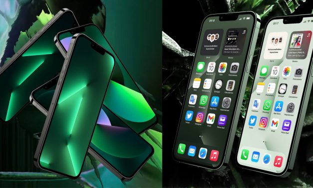 والپیپر آیفون (iPhone13Pro-iPhone13ProMax Alpine Green،iPhone 13-iPhone 13 Pro Green )